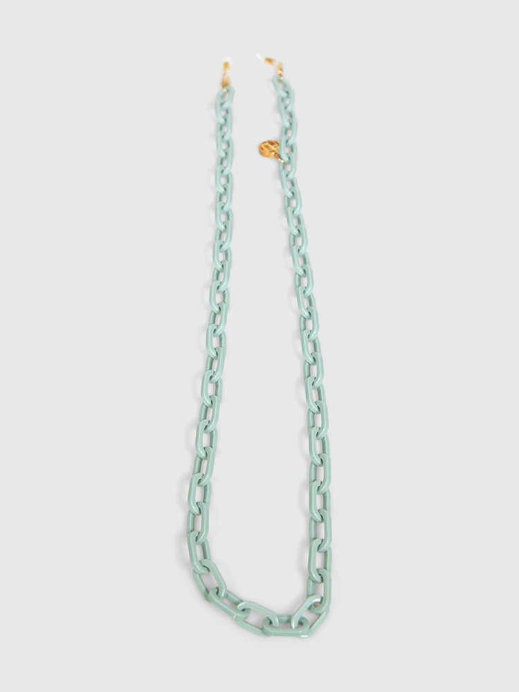 Linda Farrow Turquoise Sunglasses Chain