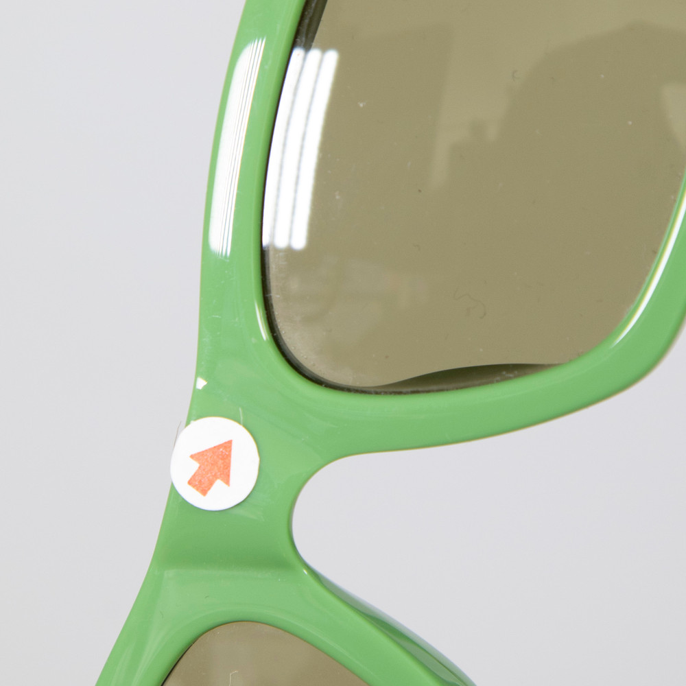 Jacquemus Green Rectangle Meridiano Sunglasses
