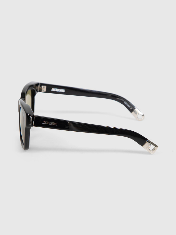 Jacquemus Black Carino Sunglasses
