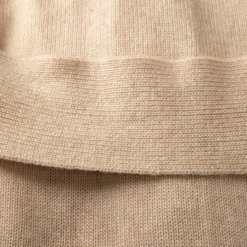 Vince Beige Wool Knit Long Cardigan