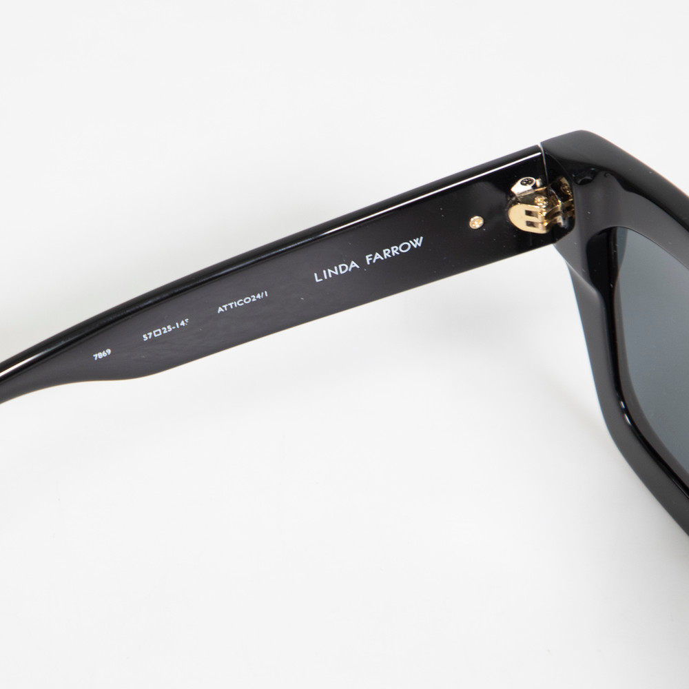 The Attico Black Selma Sunglasses