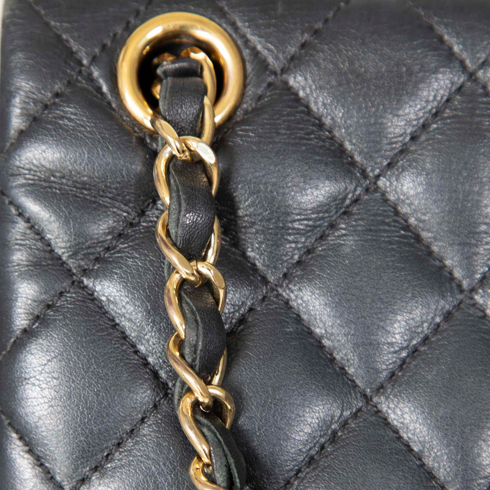 Chanel 2017-18 Black Leather Small Urban Spirit Backpack