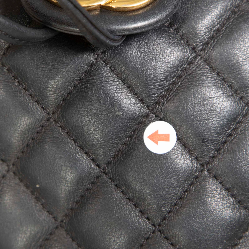 Chanel 2017-18 Black Leather Small Urban Spirit Backpack