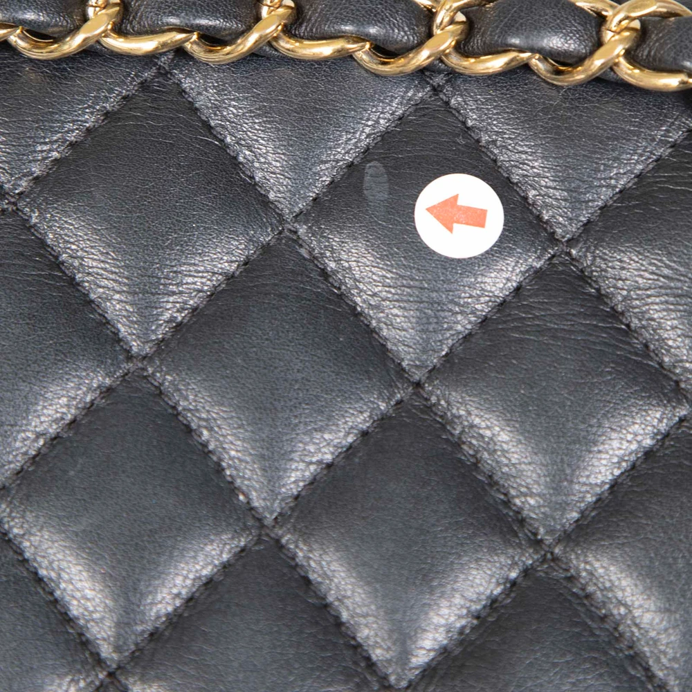 Chanel 2017-18 Black Leather Small Urban Spirit Backpack