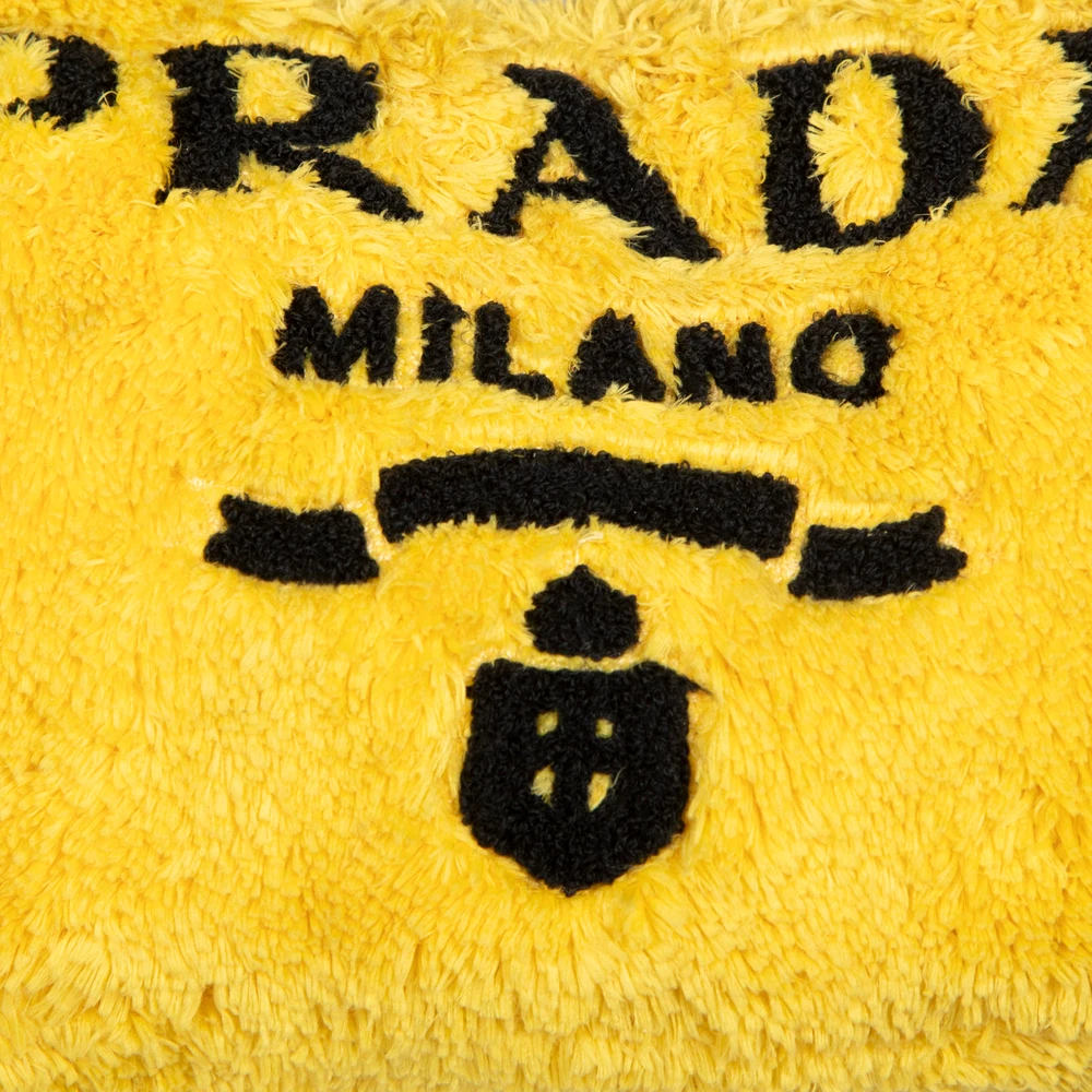 Prada Yellow Terry Cloth Re-Edition 2000 Mini Bag