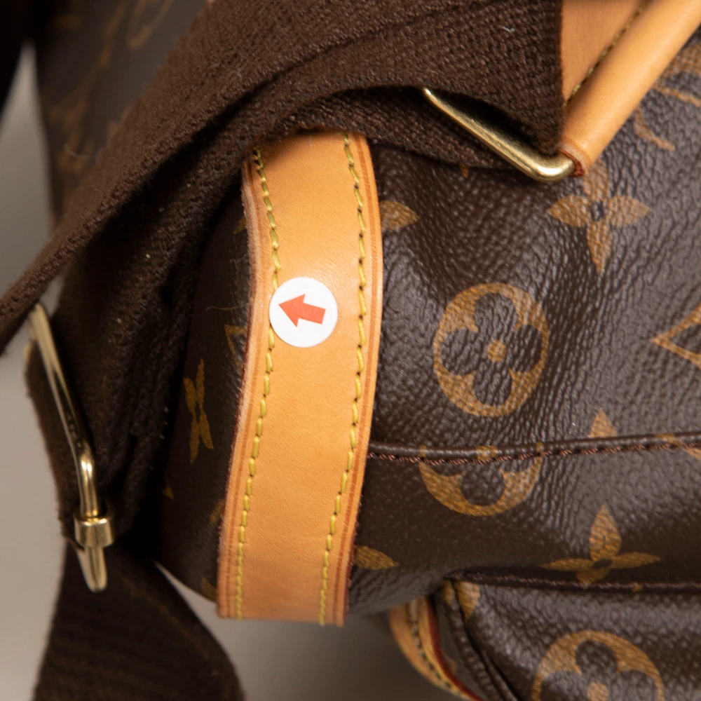 Louis Vuitton 2016 Brown Bosphore Monogram Backpack