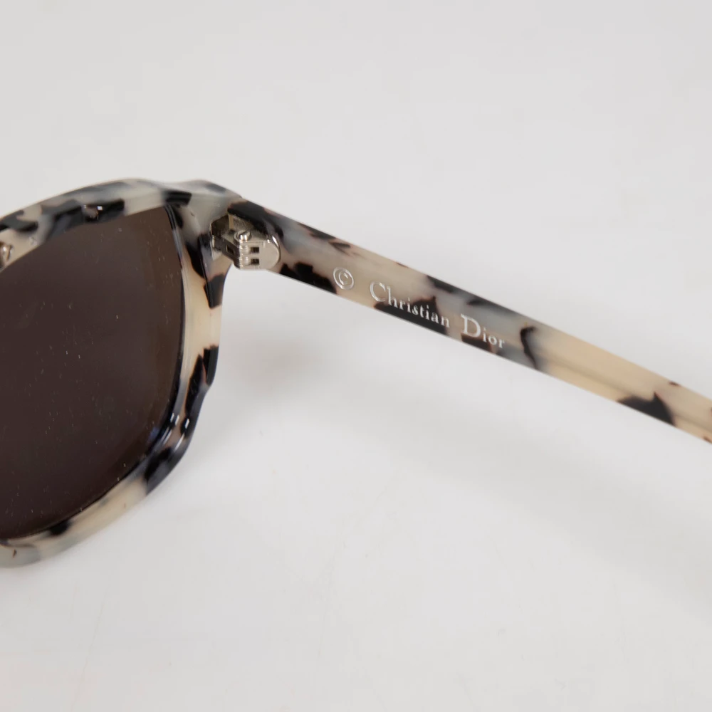 Dior Tortoiseshell Mirrored Sunglasses