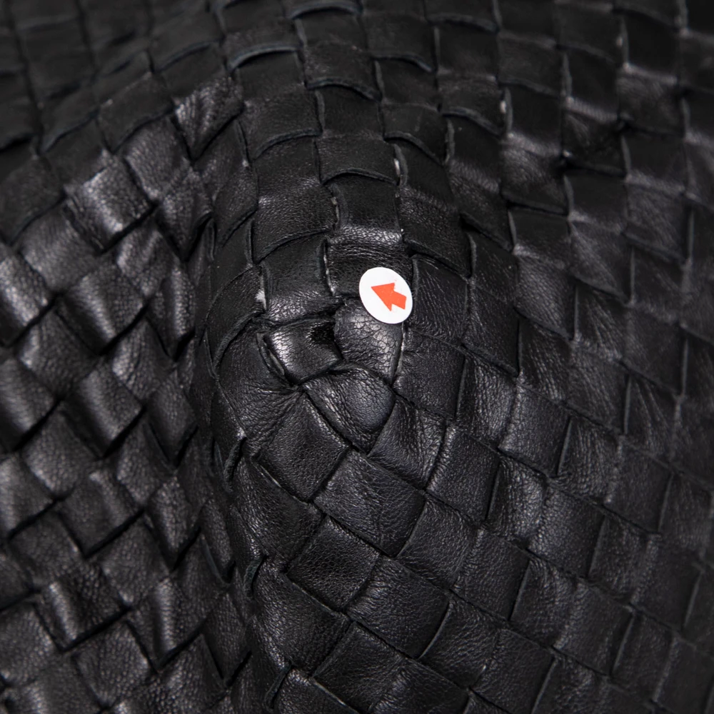 Bottega Veneta Black Intrecciato Leather Large Tote Bag