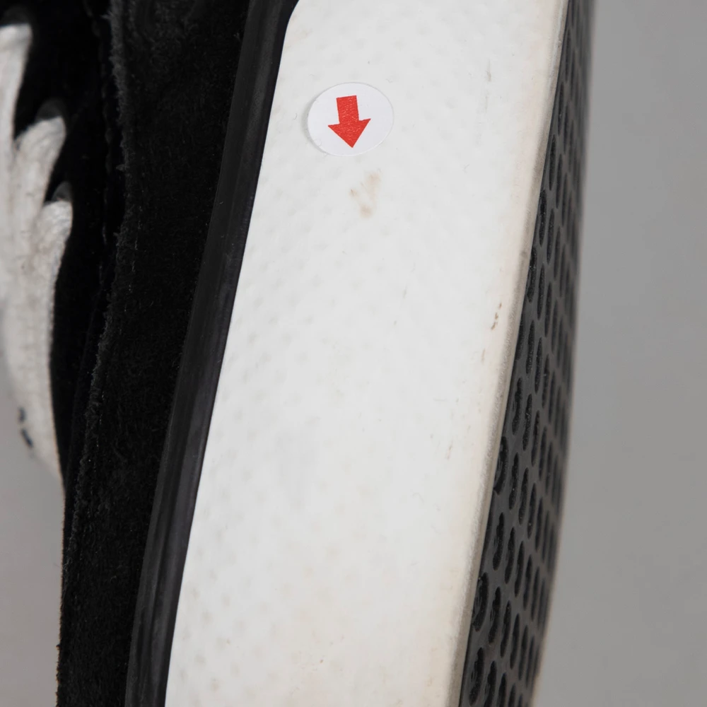 Chanel Black Suede CC Sneakers