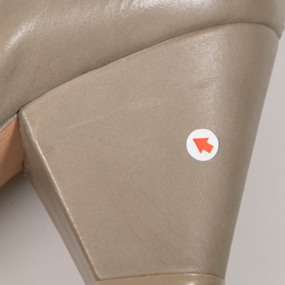 Zimmermann Grey Ruched Leather Boots