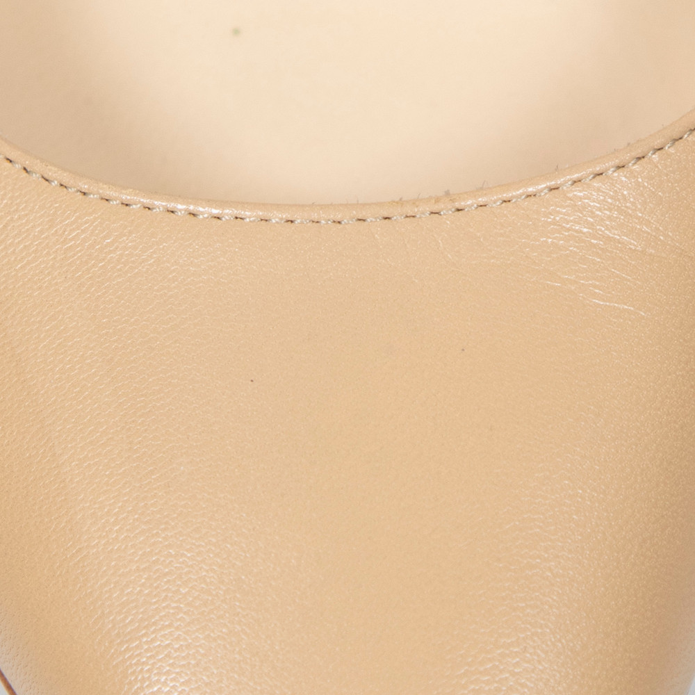 Jimmy Choo Beige Leather Pumps