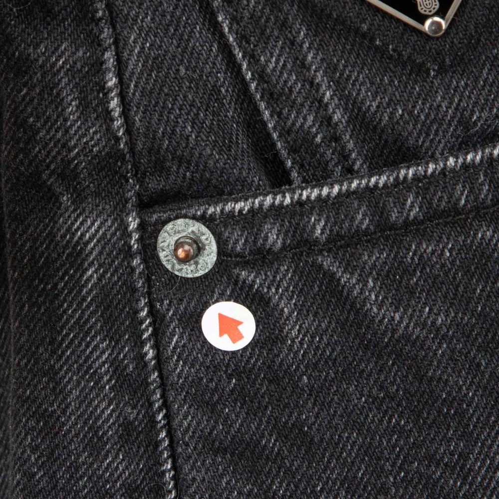 Prada Black Denim Shorts