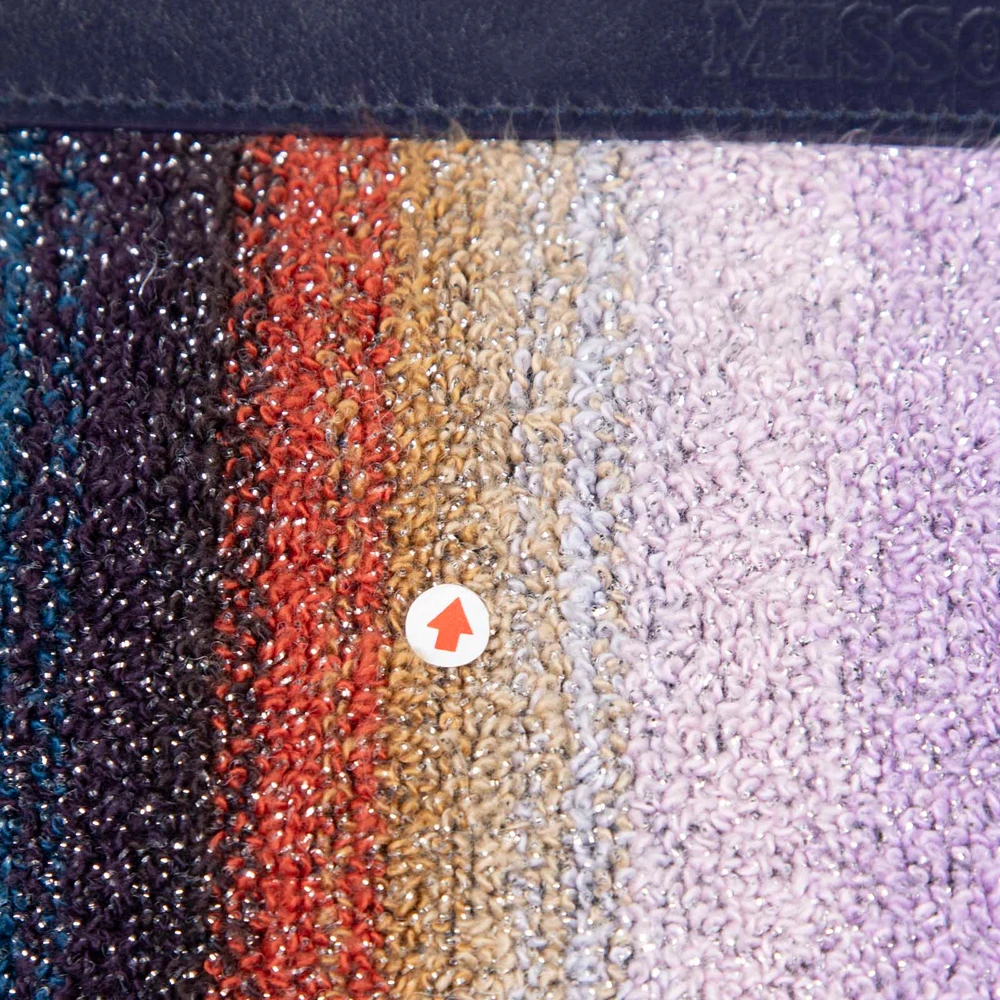Missoni Striped Towelling Clutch Bag