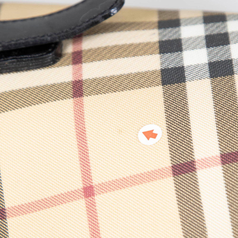 Burberry Beige Nova Check Bucket Bag