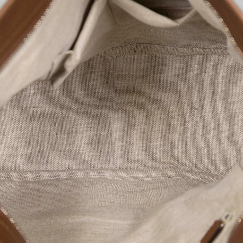 Gucci Brown GG Canvas Bree Tote Bag
