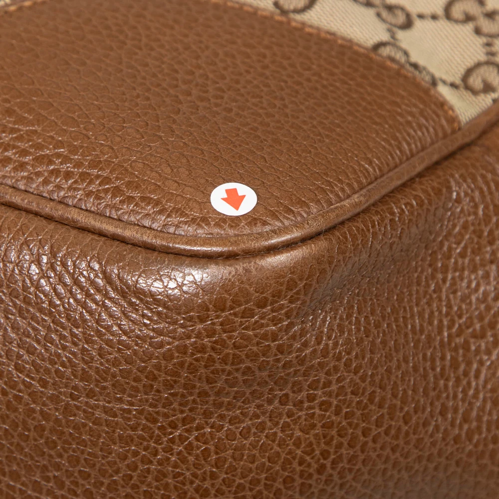 Gucci Brown GG Canvas Bree Tote Bag