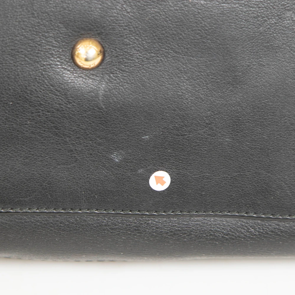Salvatore Ferragamo Black Soft Leather Handbag