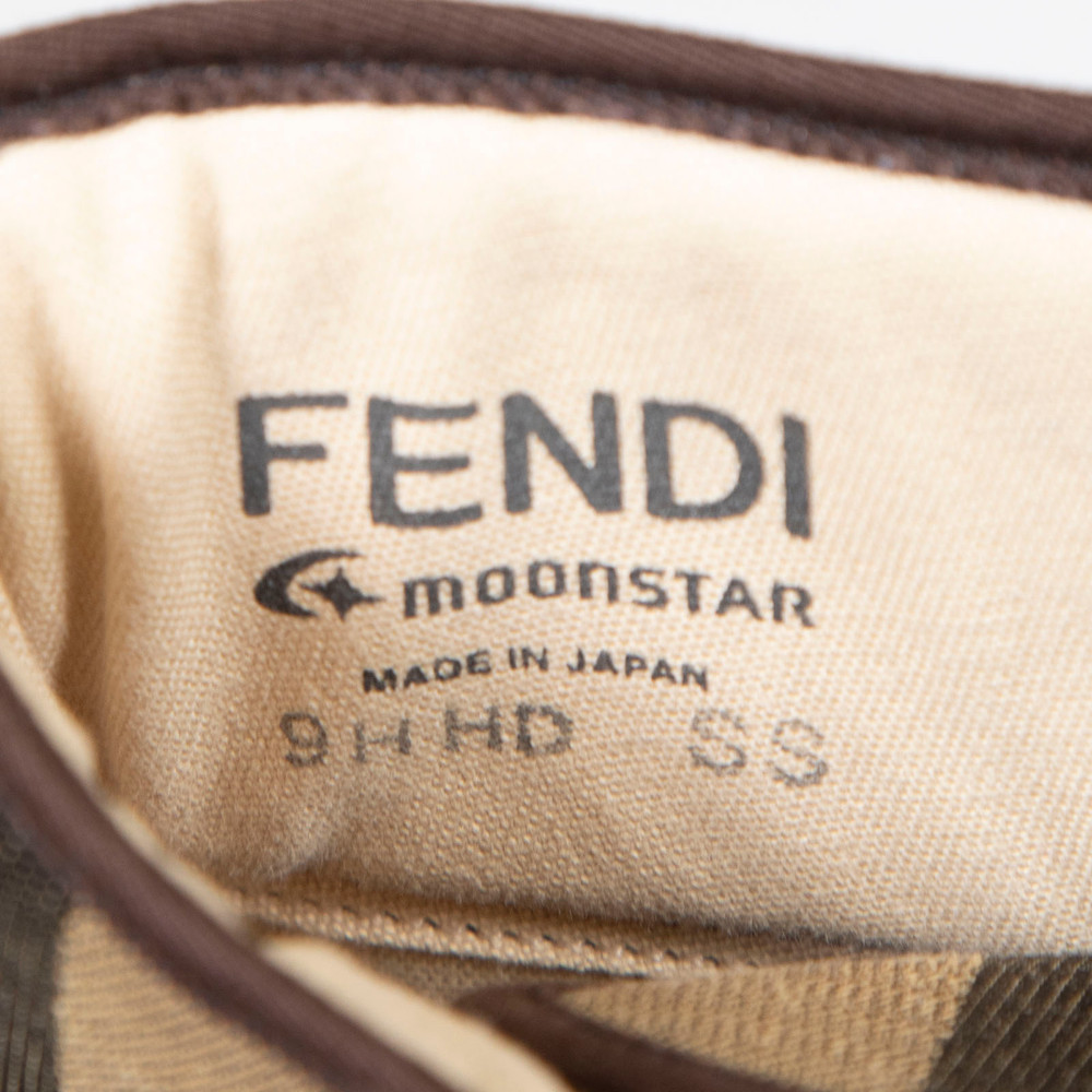 Fendi Fendi x Moonstar Pequin Striped Boots