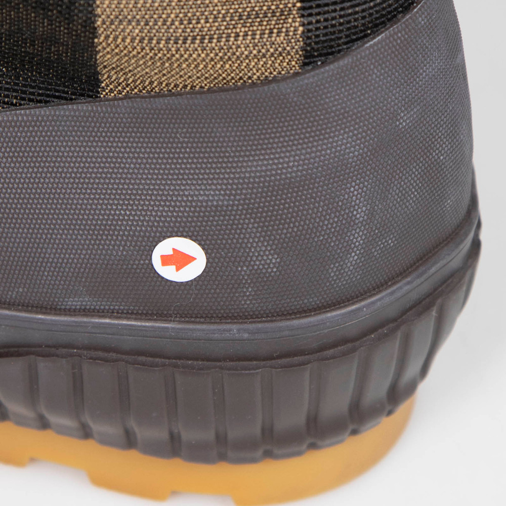Fendi Fendi x Moonstar Pequin Striped Boots