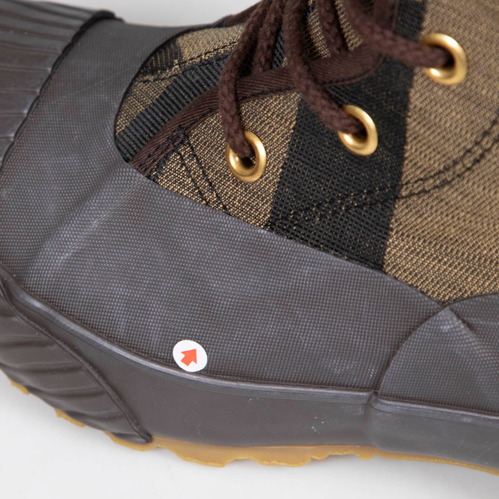 Fendi Fendi x Moonstar Pequin Striped Boots
