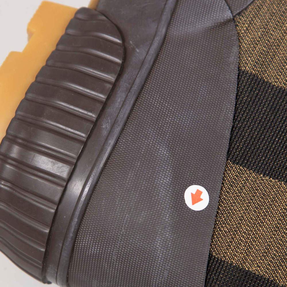 Fendi Fendi x Moonstar Pequin Striped Boots