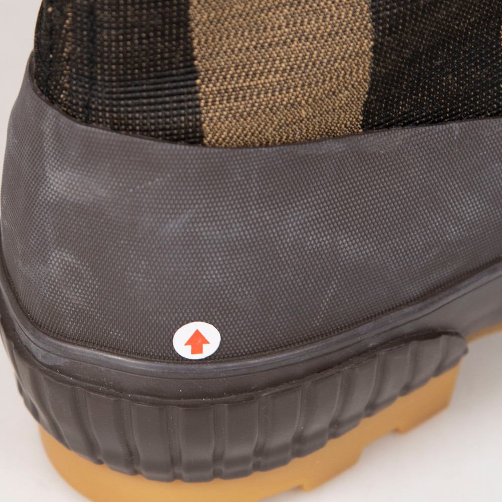 Fendi Fendi x Moonstar Pequin Striped Boots