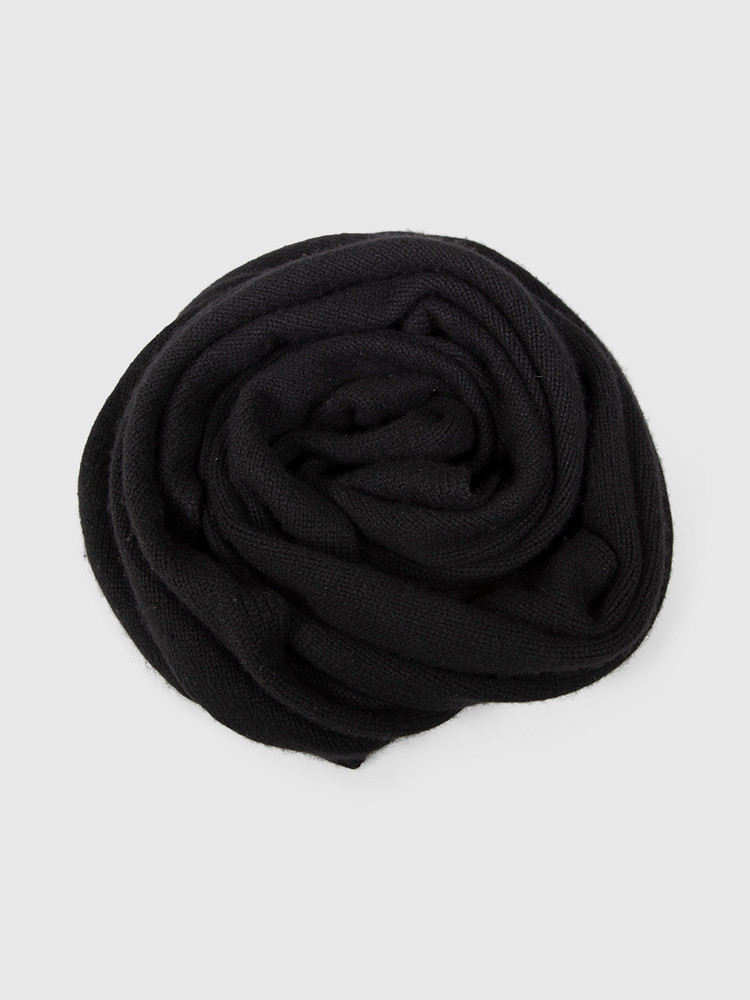Joseph Black Cashmere Scarf