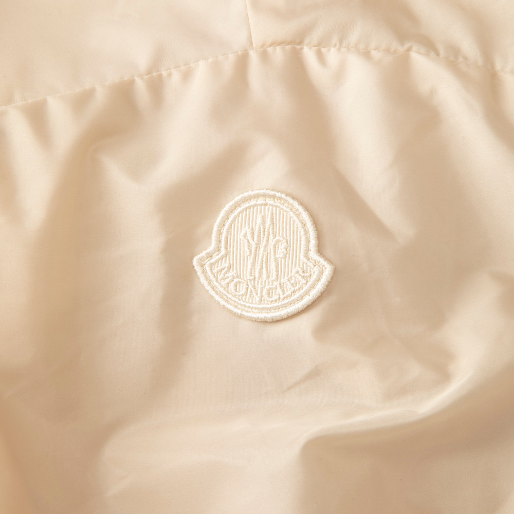 Moncler Beige Weteau Raincoat