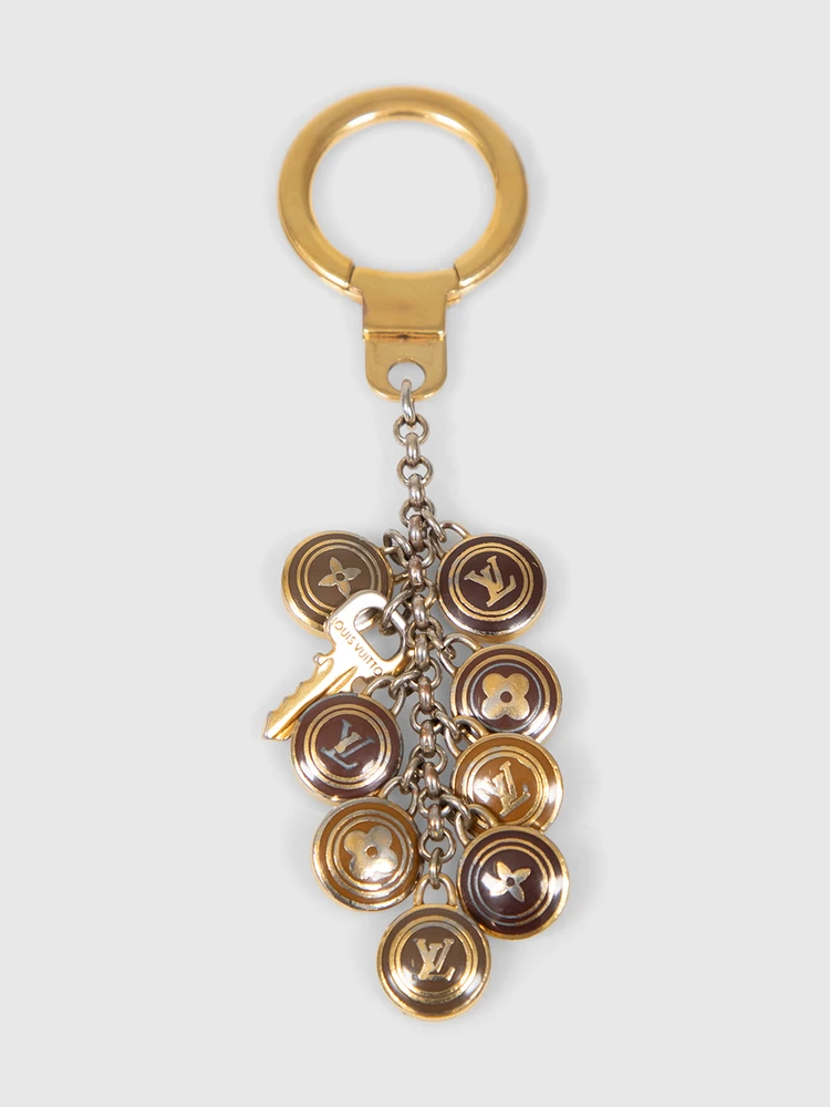 Louis Vuitton Gold Pastilles Bag Charm