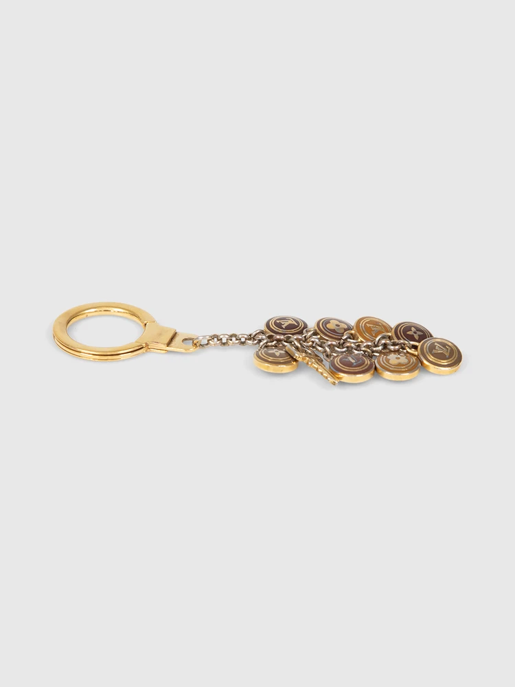 Louis Vuitton Gold Pastilles Bag Charm