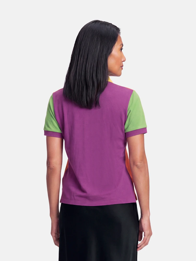Etro Colour Block Polo Shirt
