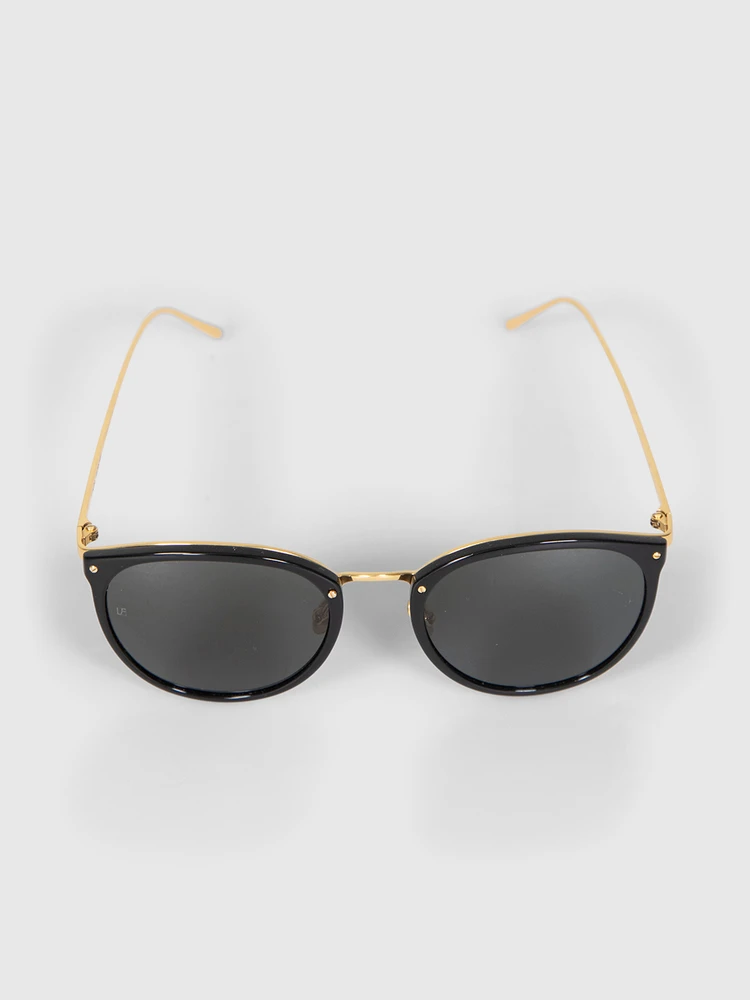 Linda Farrow Calthorpe Gold Plated Sunglasses