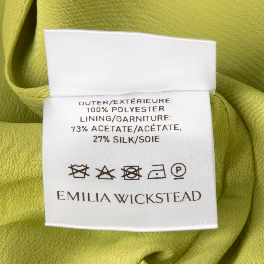 Emilia Wickstead Green Harleigh Top & Skirt Set