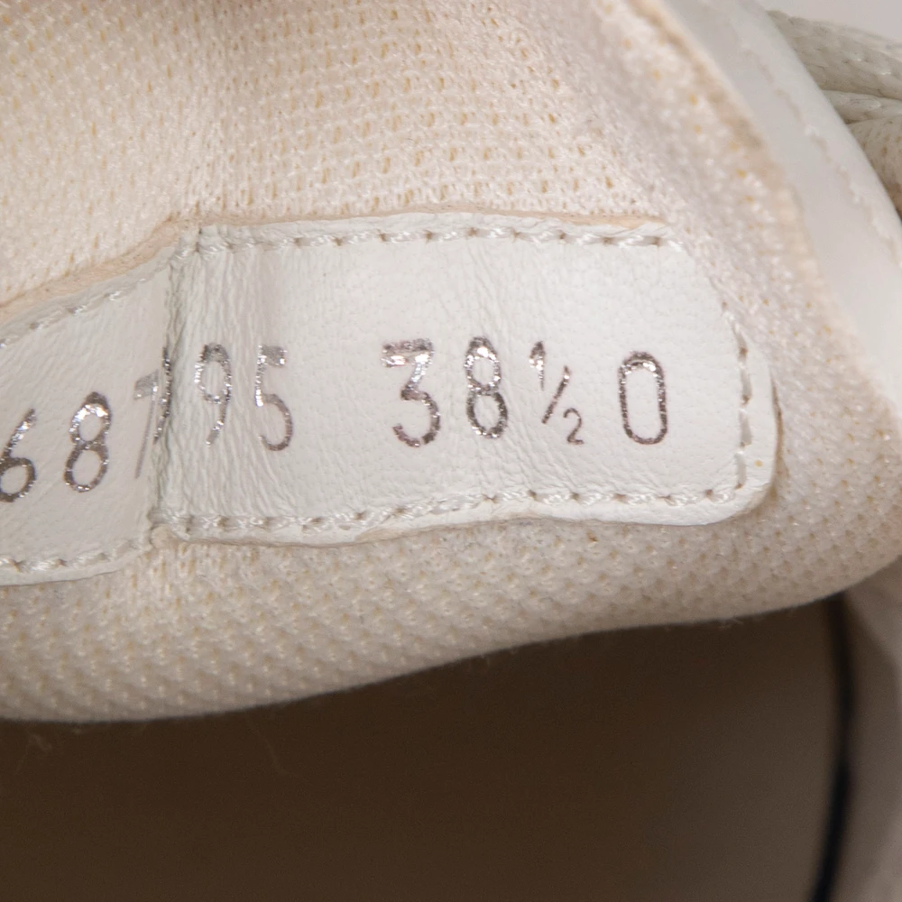 Alexander McQueen White Leather Sprint Runner Trainers