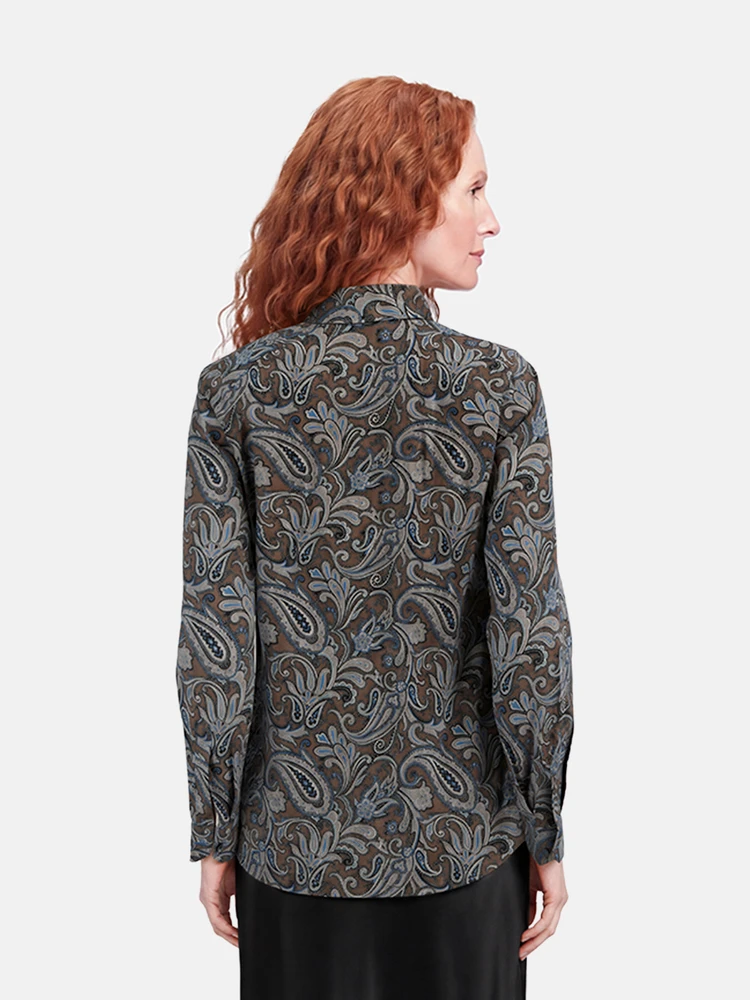 Etro Button Up Paisley Print Shirt