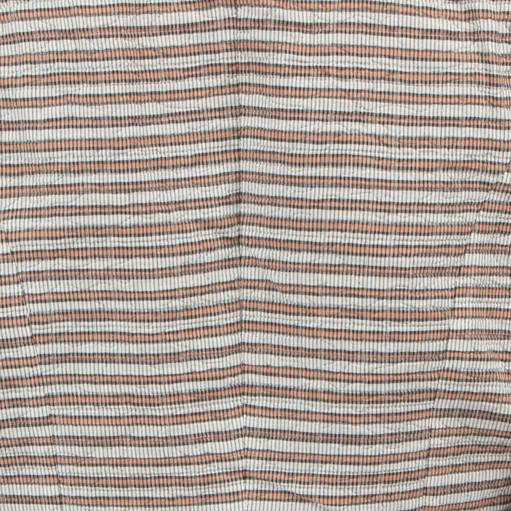 Burberry Striped Single Breasted Blazer
