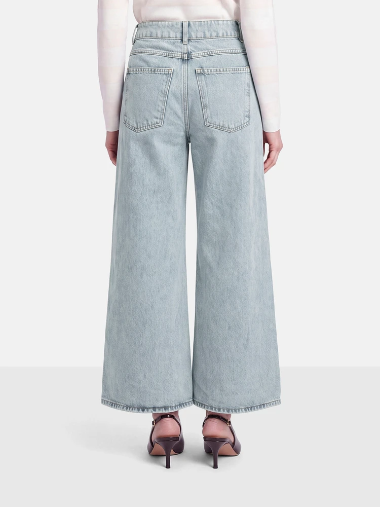 Khaite Light Blue Denim The Aiden Jeans