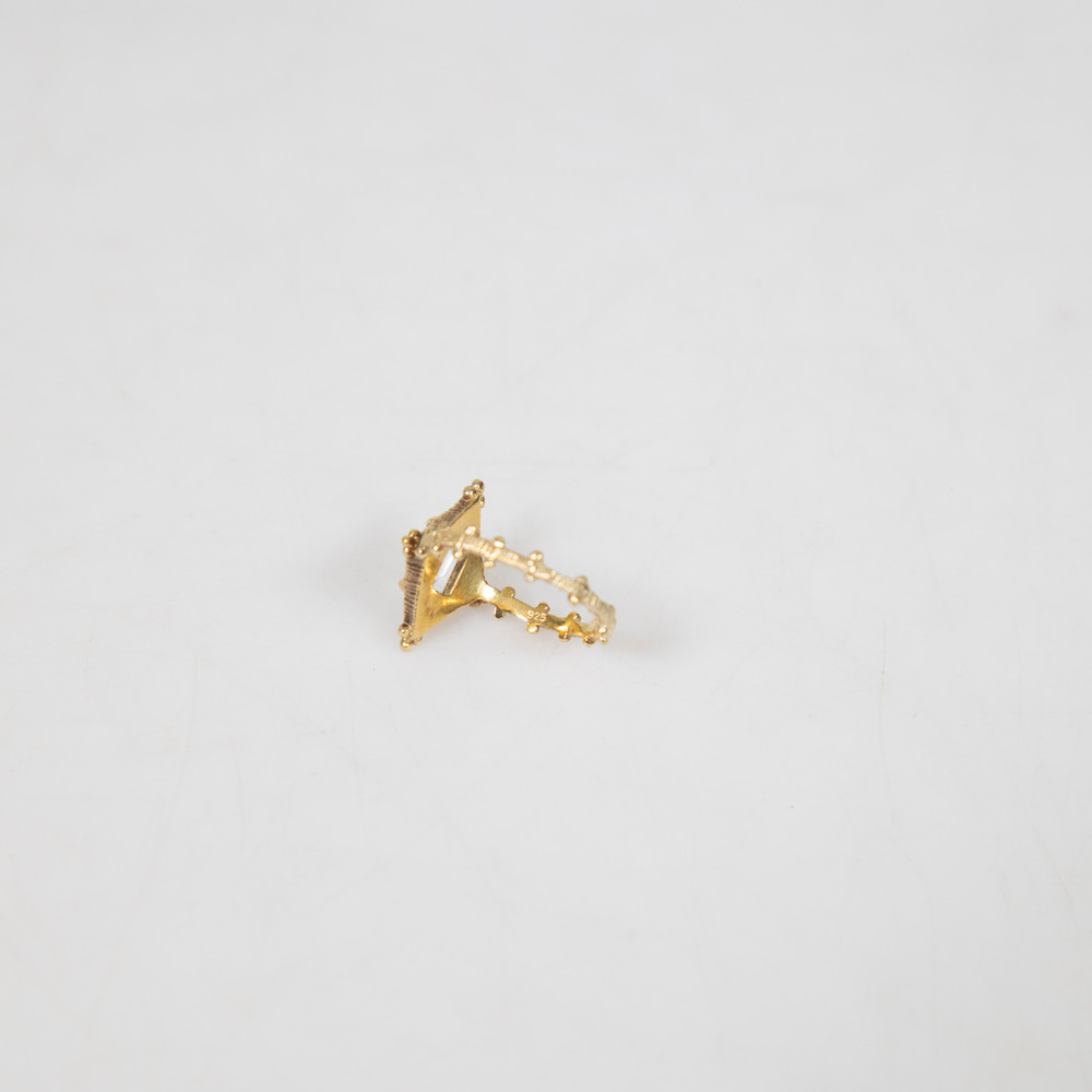Zoë & Morgan White Topaz Anastasia Earrings & Ring Set