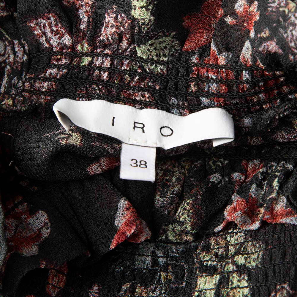 Iro Floral Sheer Midi Dress