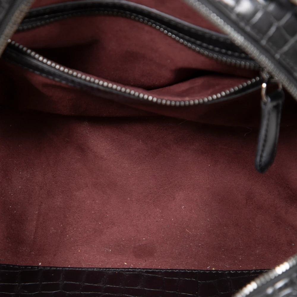 Stella McCartney Black Vegan Leather Falabella Box Bag
