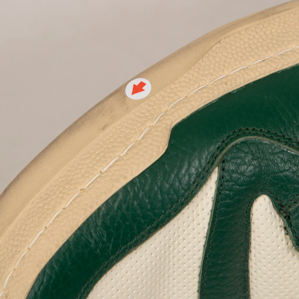 Saint Laurent Green & White High Top SL/24 Trainers