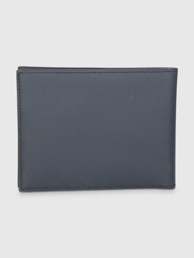 Hermès Black Smooth Leather MC2 Bifold Wallet