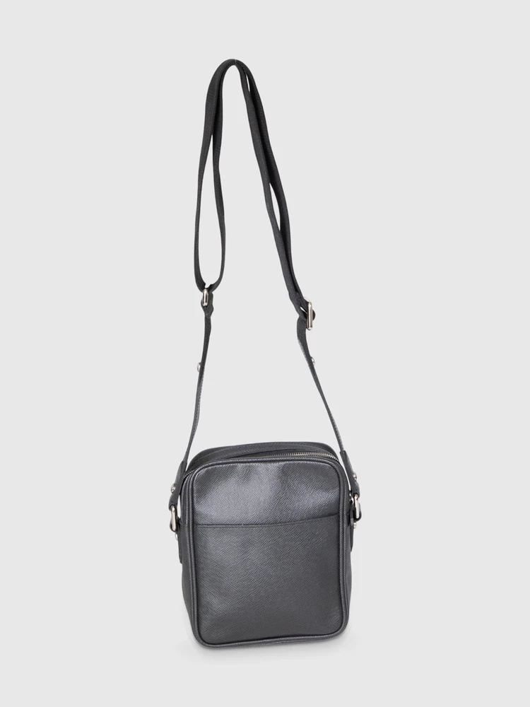 Louis Vuitton 2008 Black Taiga Leather Dimitri Bag
