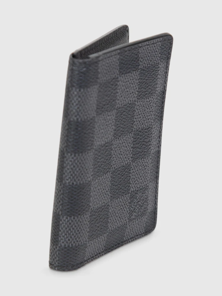 Louis Vuitton Graphite Damier Ebene Pocket Organiser