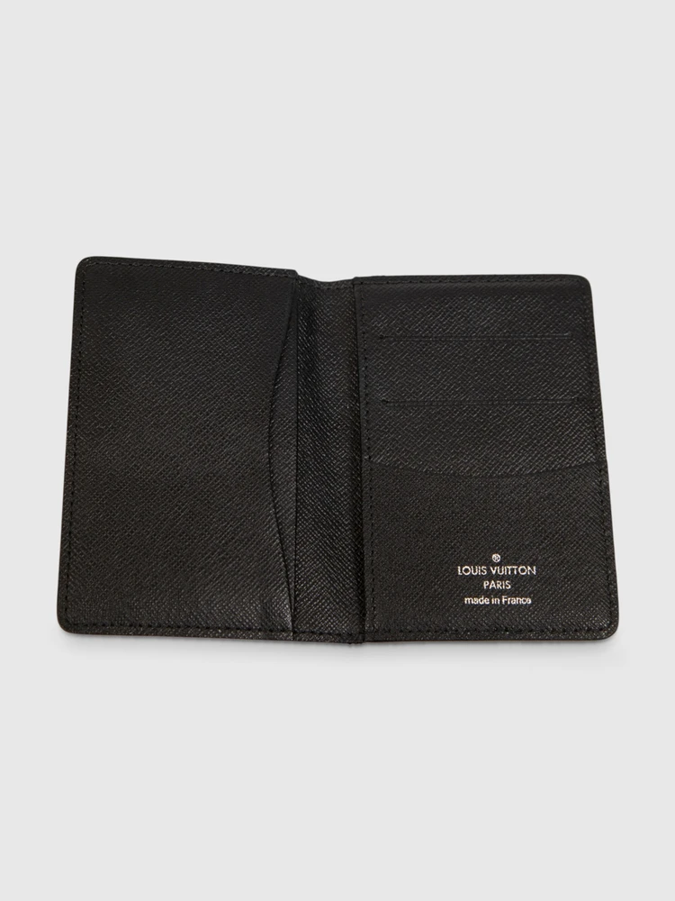 Louis Vuitton Graphite Damier Ebene Pocket Organiser