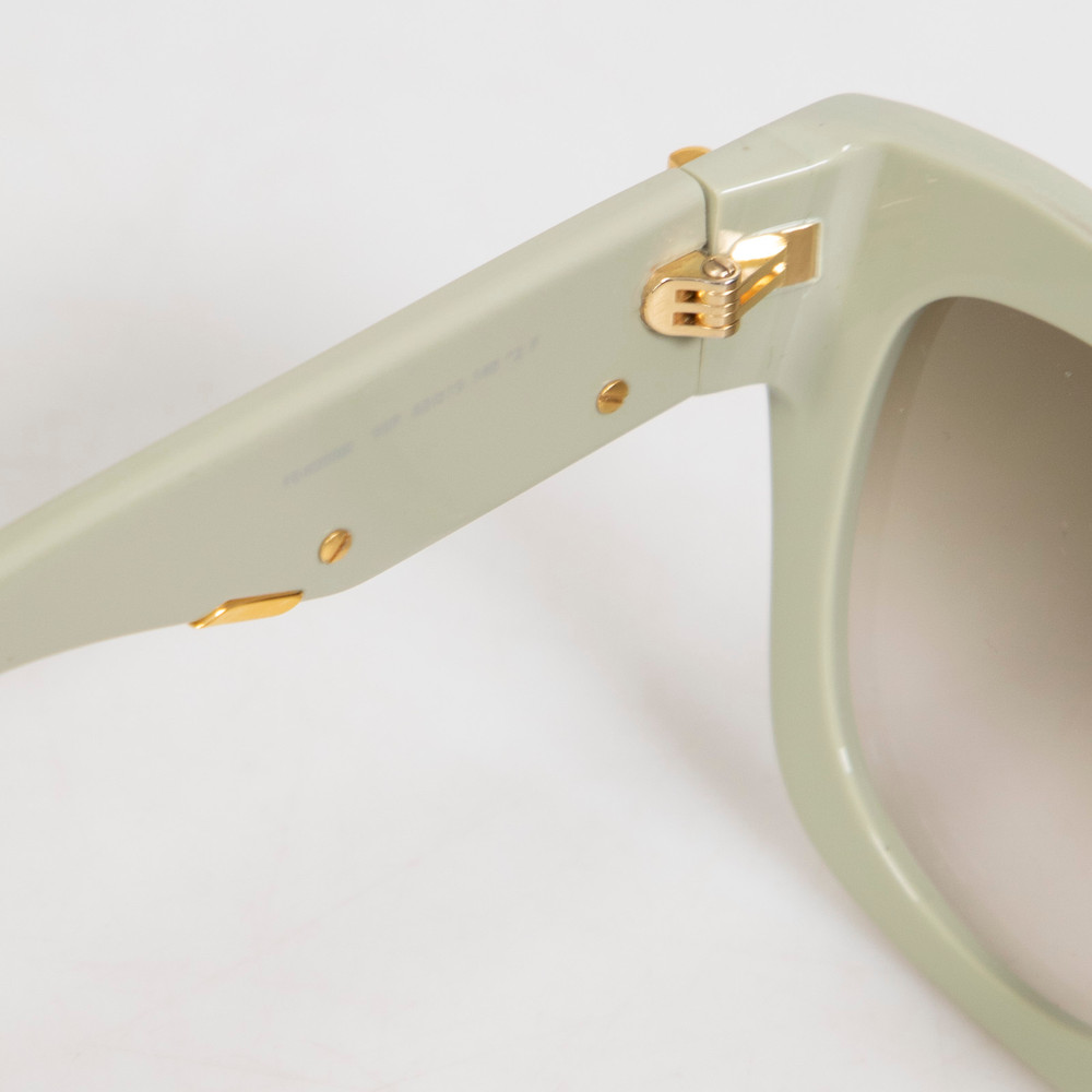 Fendi Green Square Gradient Sunglasses