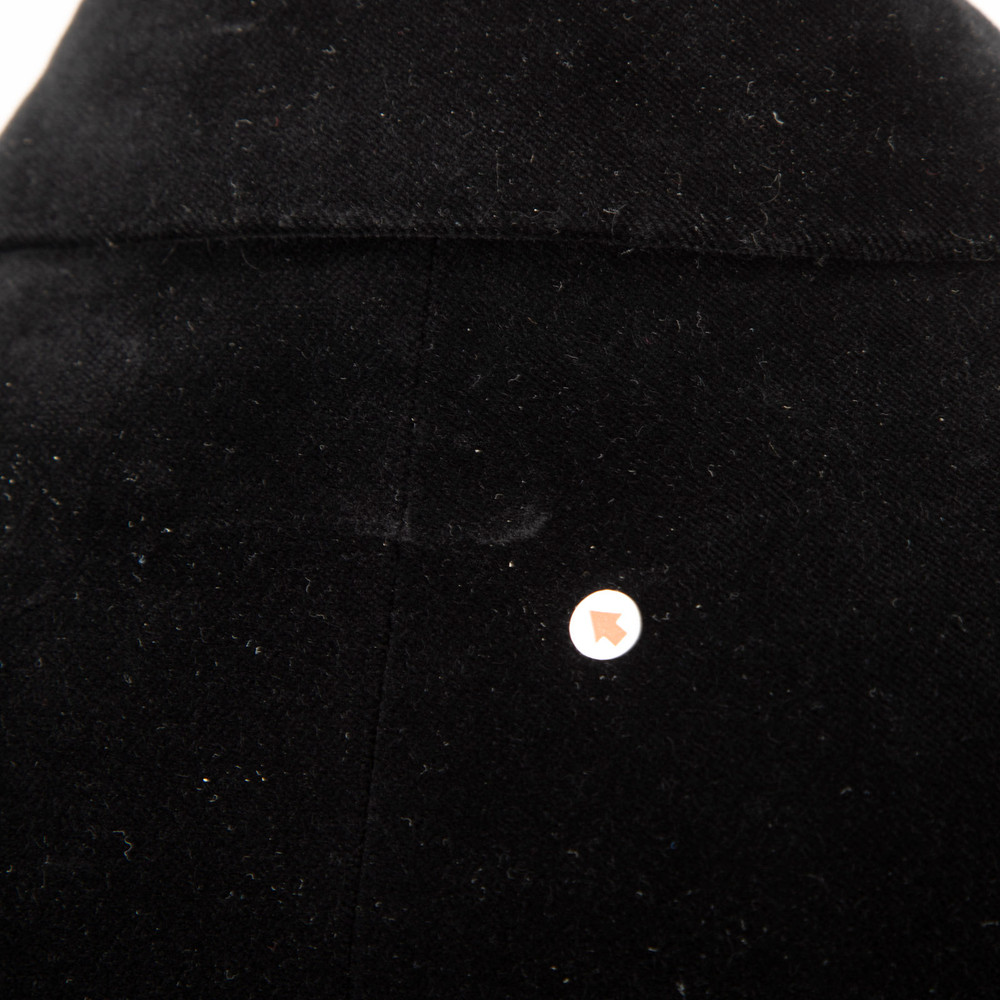 Saint Laurent Black Velvet Single Breasted Blazer