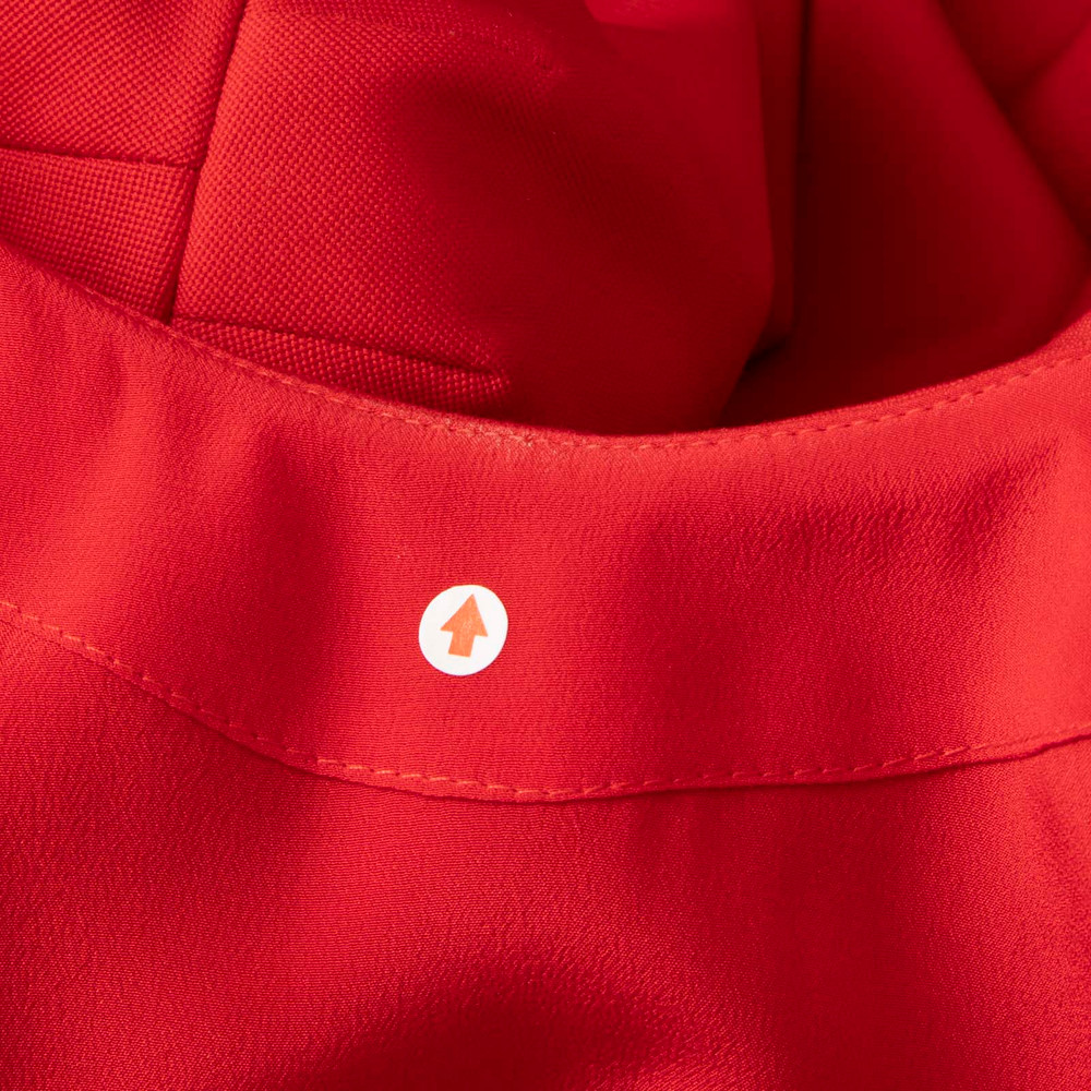 Alexander McQueen Red Layered Mini Dress