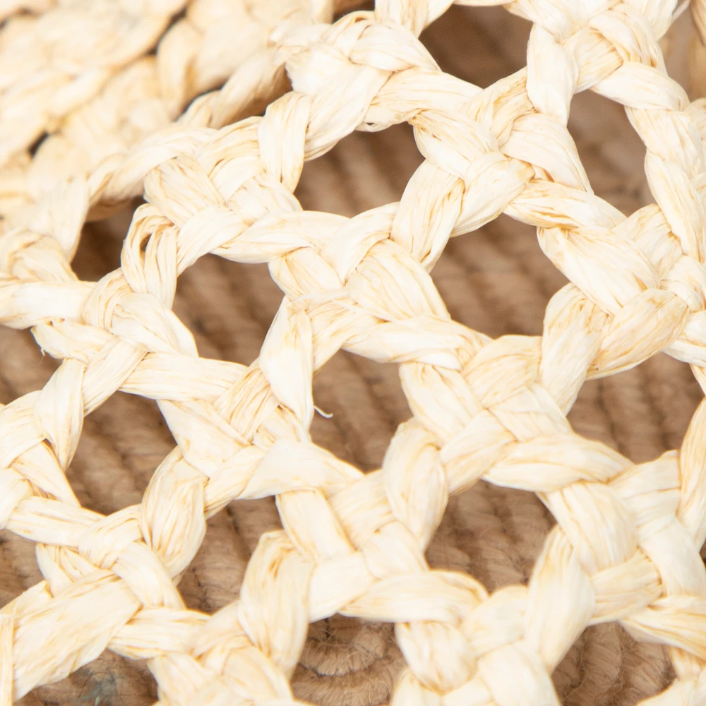 Zimmermann Beige Raffia Woven Espadrilles