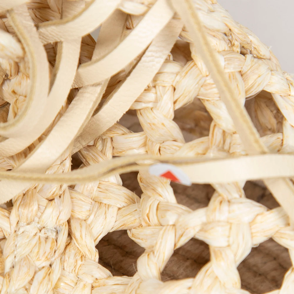 Zimmermann Beige Raffia Woven Espadrilles
